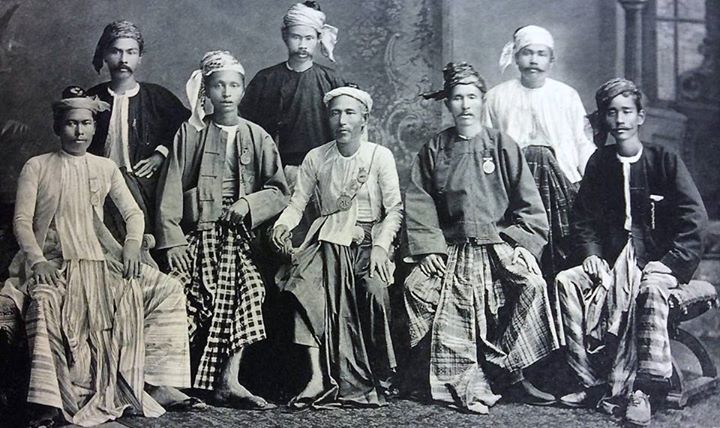 Burmese silversmiths c. 1885