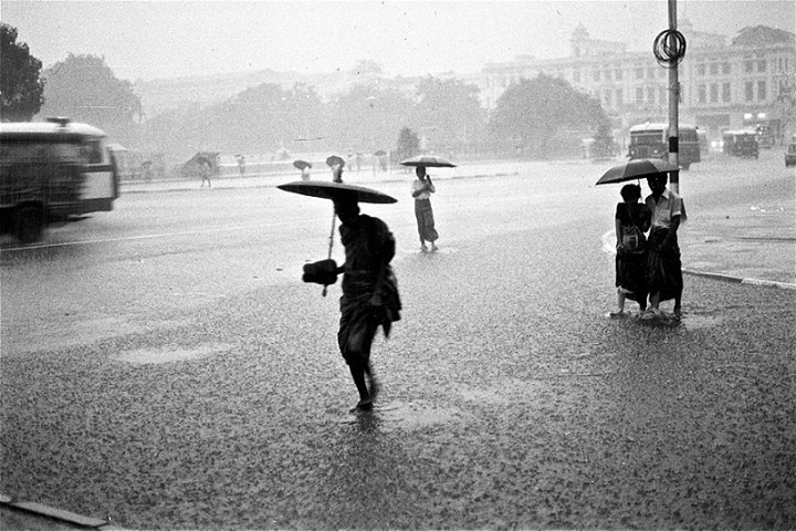 Raining in Rangoon c. 1980