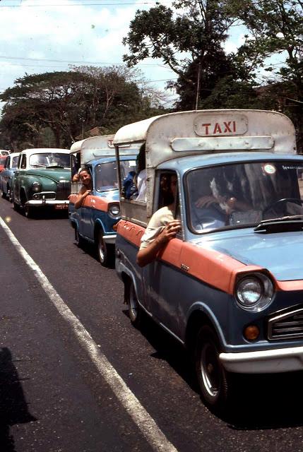 Prome Road Traffic Jam c. 1975