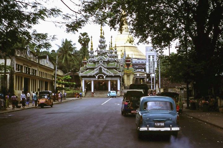 Driving to the Shwedagon 1978