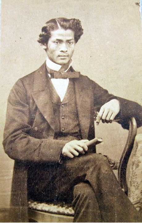 Portrait of an unidentified Burmese gentleman c. 1870, Cornwall, UK