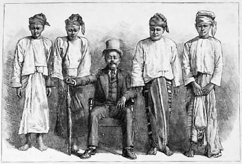 The Burmese dacoit leader Maung Hmone who surrendered to the British in 1889