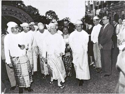 Landmark Visit to Burma of David Ben-Gurion, Founder and First Prime Minister of Israel