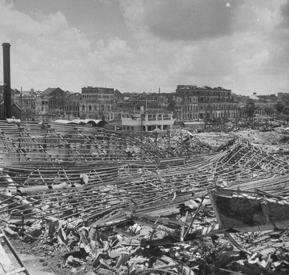 Aftermath of World War Two in Myanmar