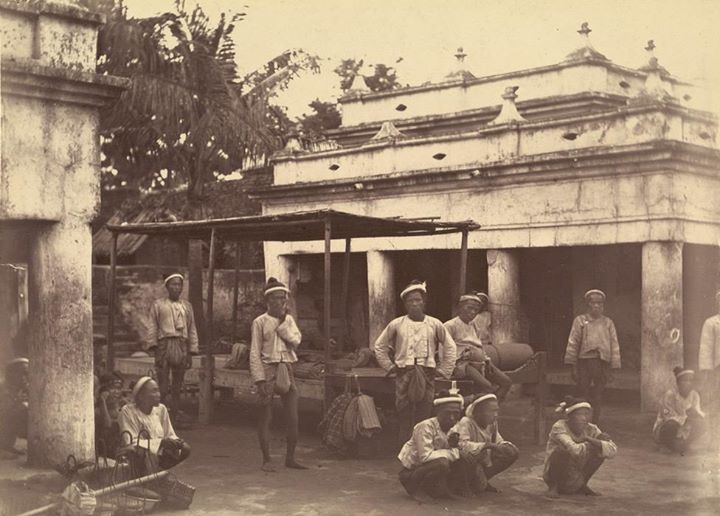 The Burmese king’s bodyguard