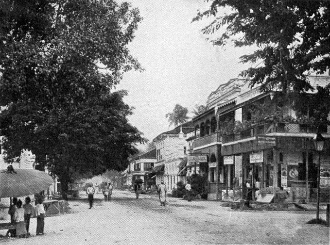 Strand Road in Prome (Pyay) c. 1910