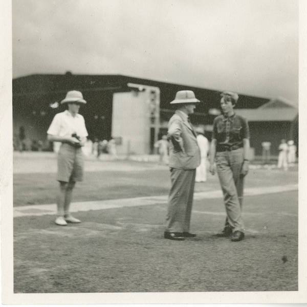 Famed aviator Amelia Earhart in Rangoon