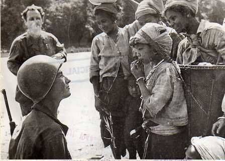 American Soldier in Kachin in 1944
