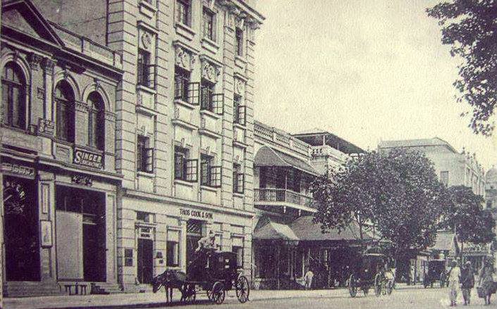 Phayre Street (Pansodan) c. 1910