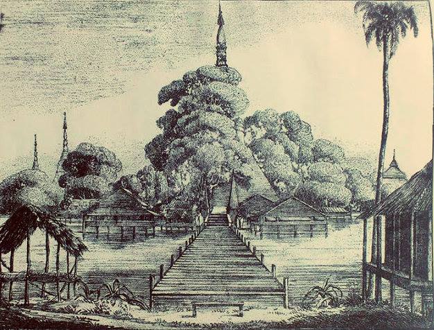 Sule Pagoda c. 1824