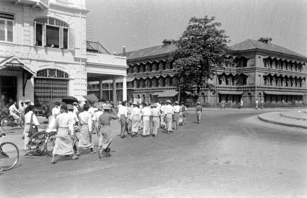 Anti-Government Demonstration in 1949