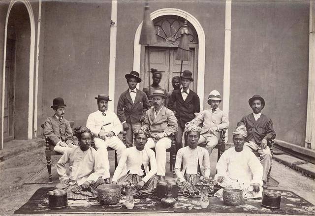 A Rangoon office c.1870