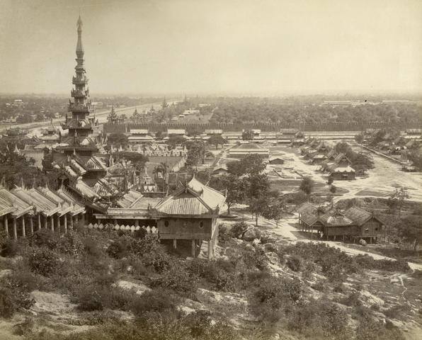 Mandalay during the reign of King Mindon c. 1875