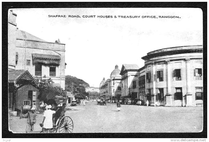 Shafraz Road Rangoon c. 1920