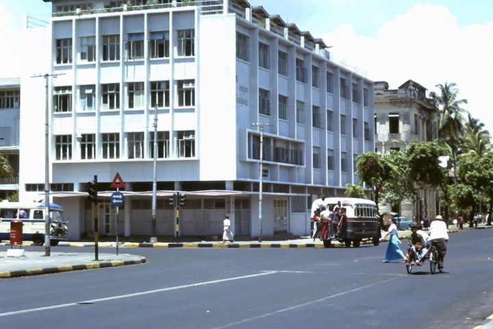 An Image of Yangon Downtown c. 1986