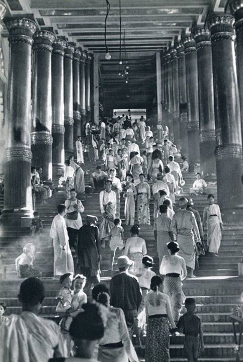 Shwedagon Pagoda 1948