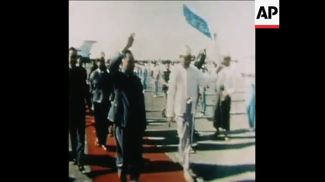 The first Chinese leader to visit Myanmar