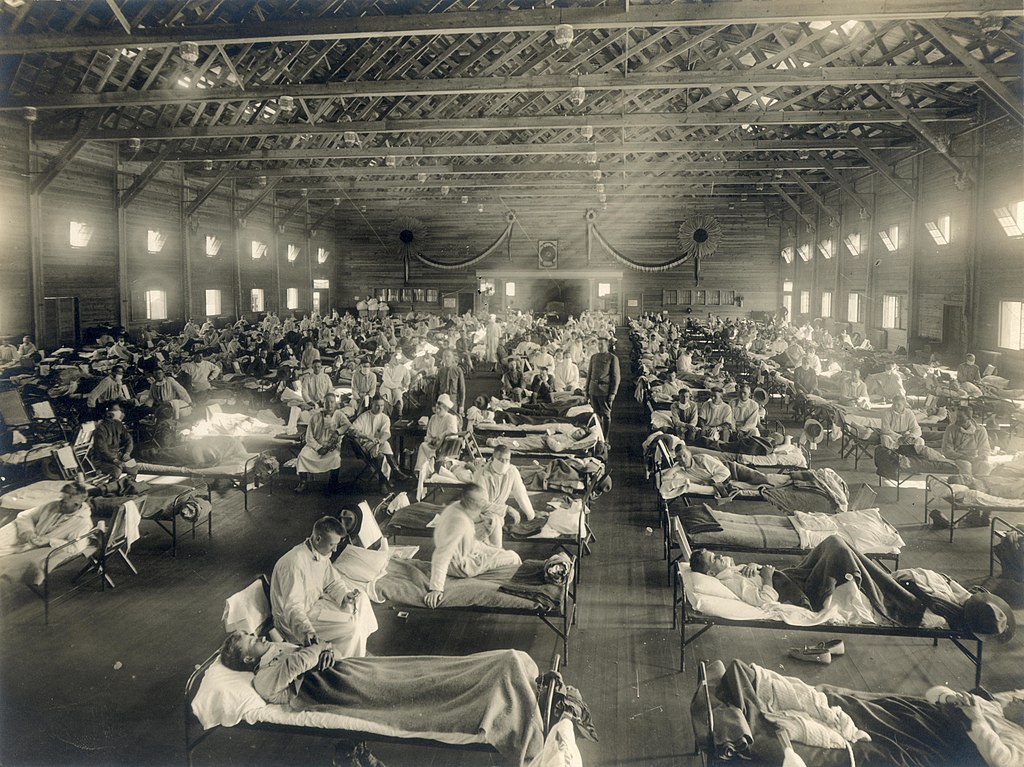 American soldiers in Kansas infected with the virus